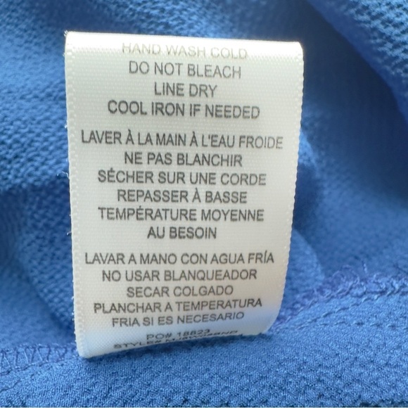 Bobeau Women’s Adult Casual Wrap Long Sleeve Blue Top Jacket XL(Brand New) - Picture 7 of 7